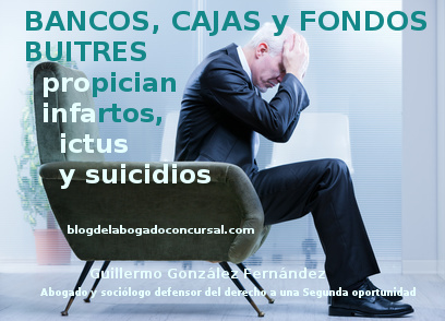Infartos, ictus y suicidios por deudas